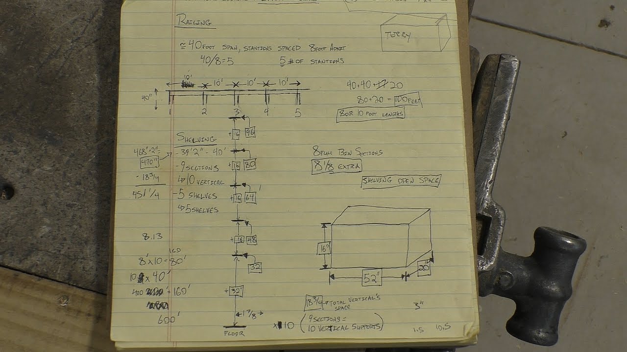 Shop Safety Railing Build.
