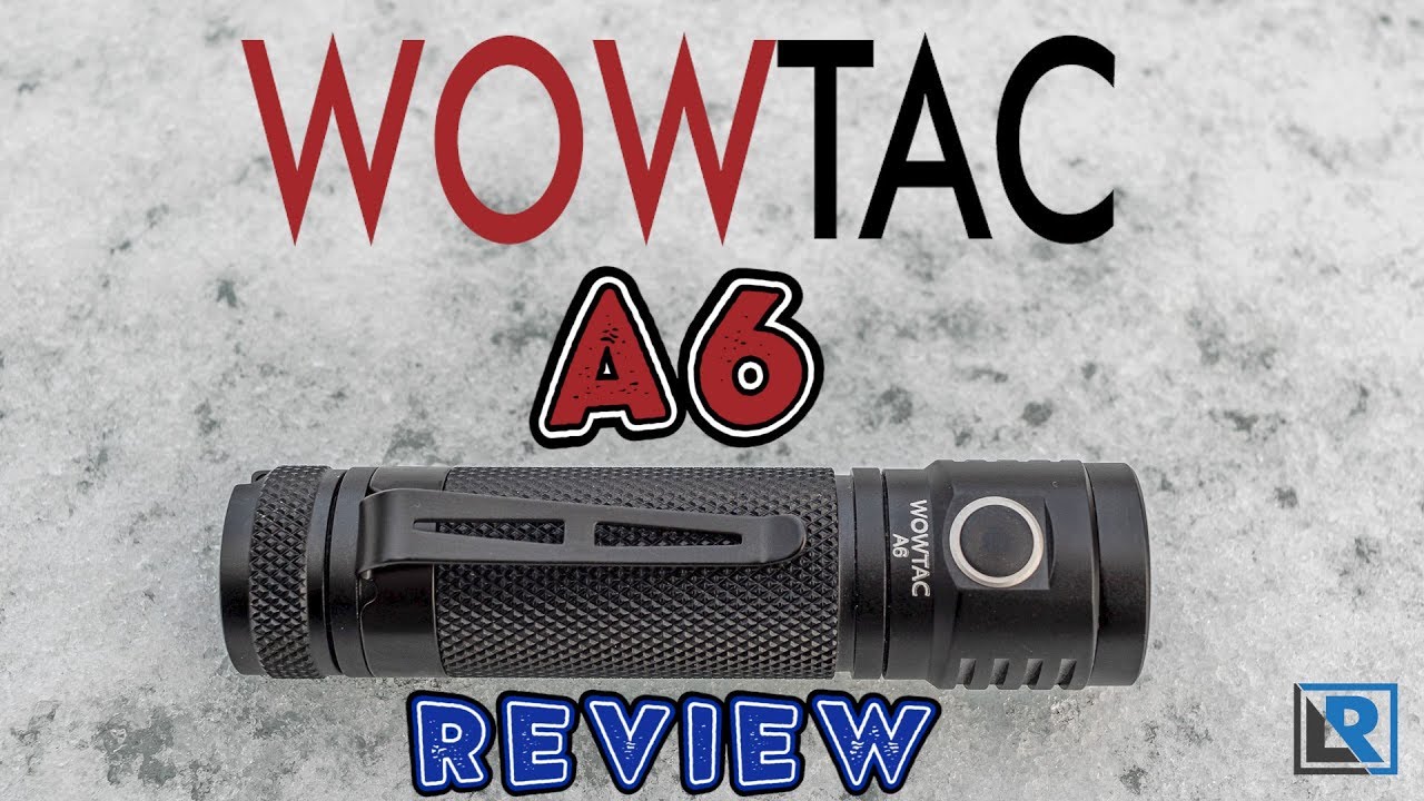 Recenzja latarki Wowtac A6 (1460 lumen&oacute;w, super mała i niedroga latarka EDC z akumulatorem 18650)