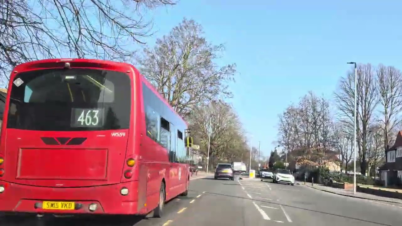 Wallington Street view/ greater London UK 