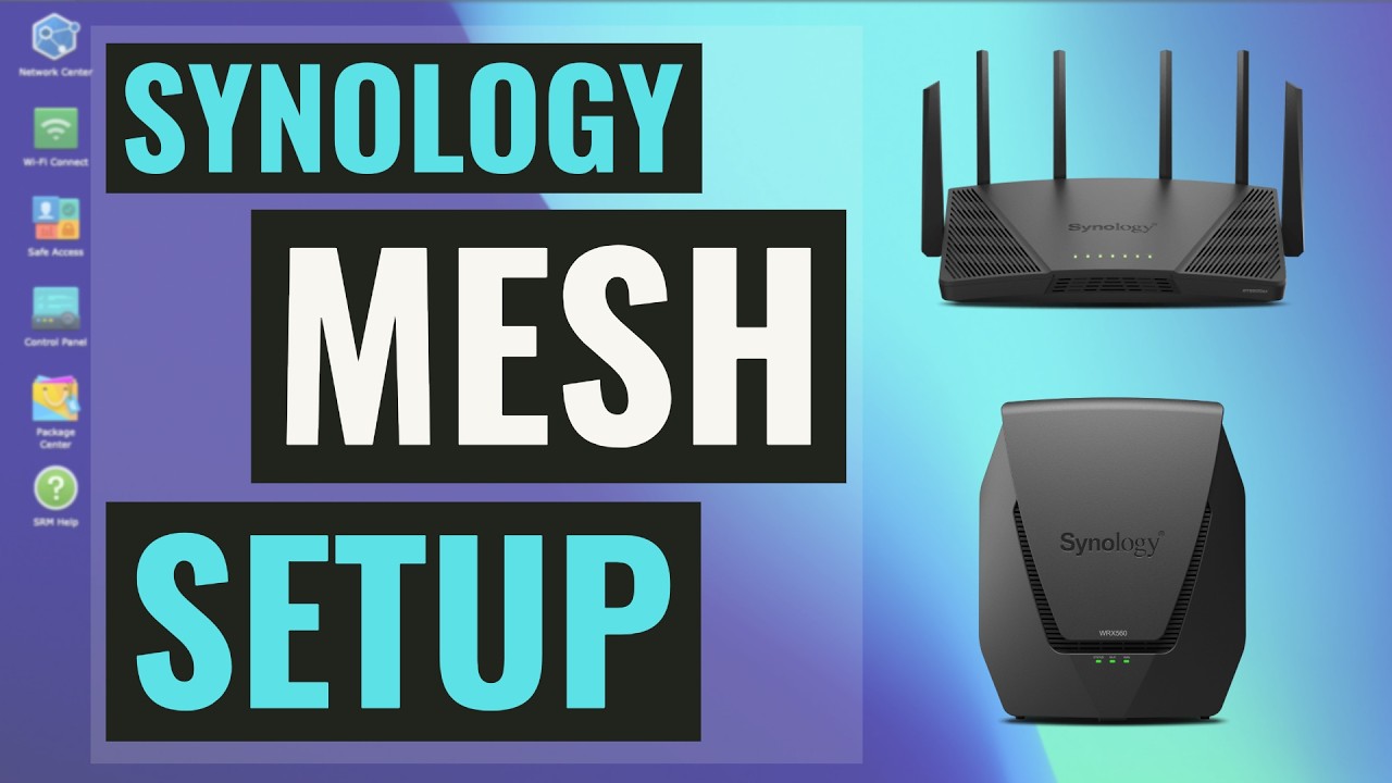 Устраните «мертвые зоны» Wi-Fi с помощью Mesh-системы Wi-Fi на маршрутизаторе Synology.
