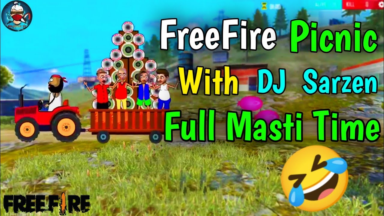 Freefire Hindi Picnic Funny Video🤣Freefire Bangla Picnic🤣FreeFex Picnic Video🤣@freefex@PICNICANIMATE