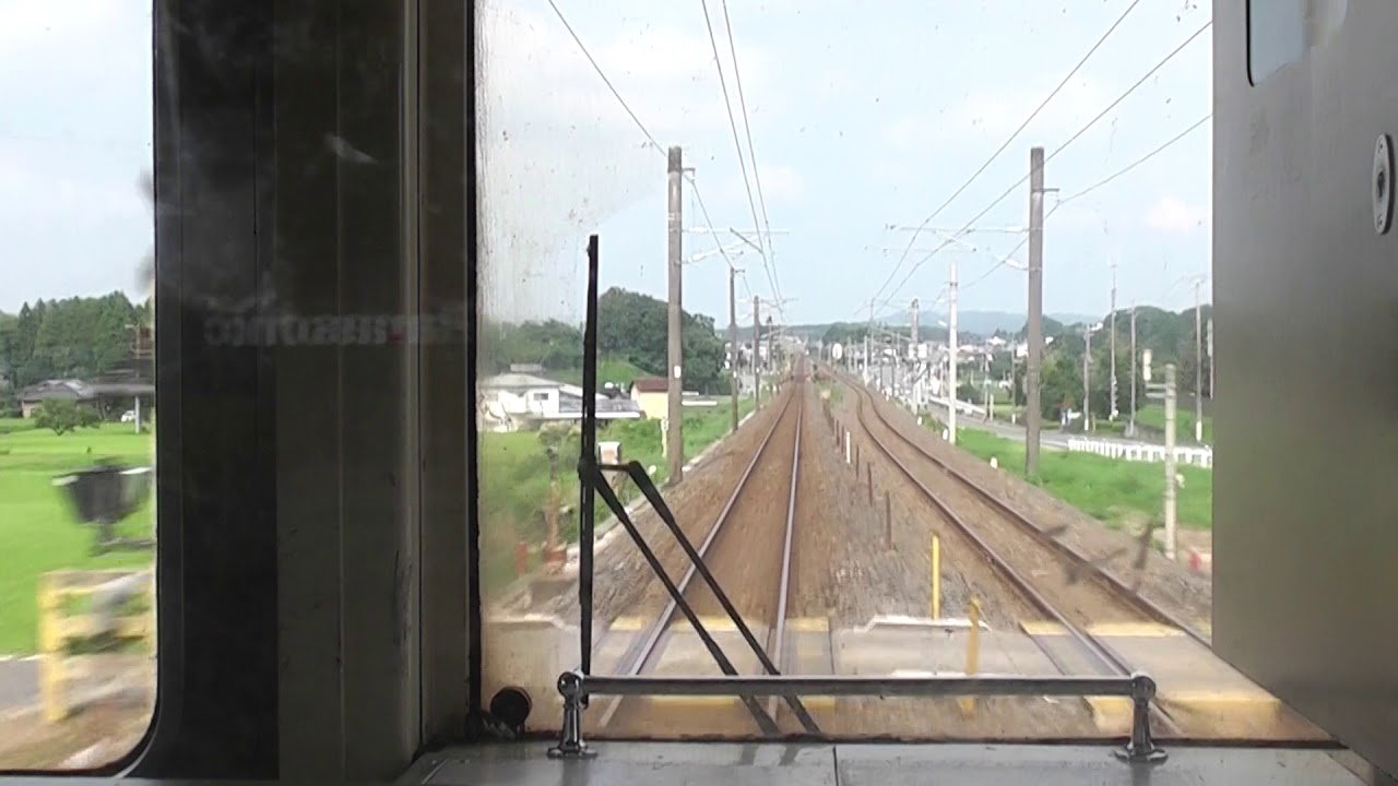 JR東北本線　黒磯→郡山【701系・前面展望】　2017.08.29　JR Tōhoku Main Line, Kuroiso →Kōriyama