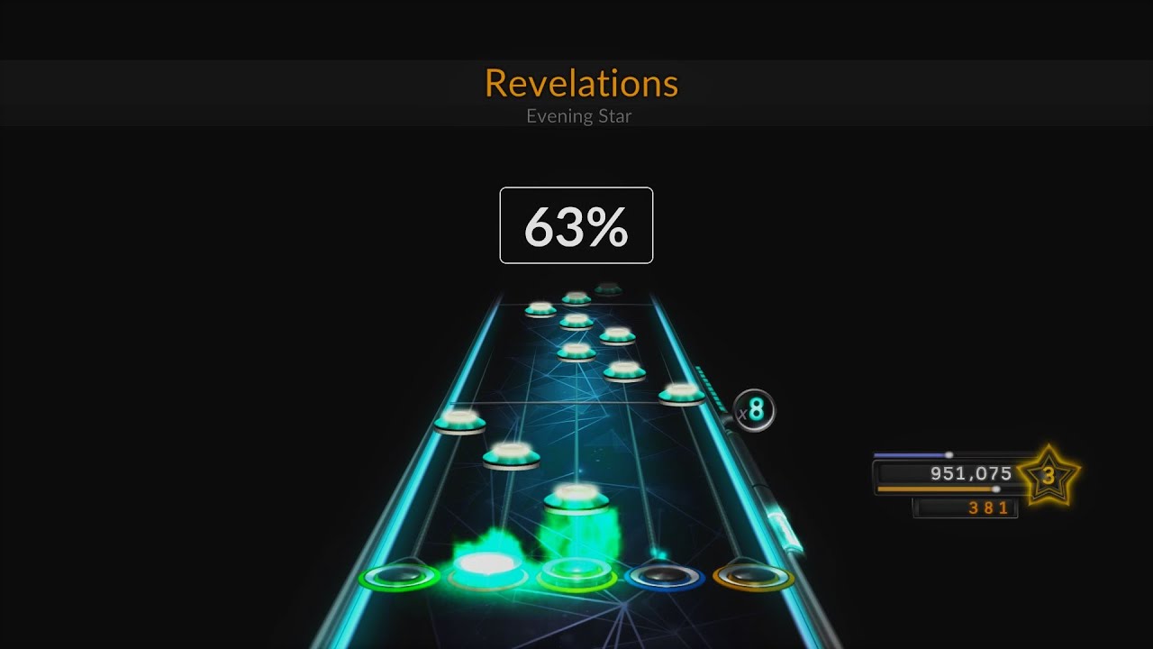 Clone Hero - Valley of the Damned Solo Medley 97% 6* 2.2M score (sightread)