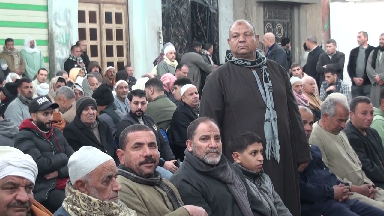 عزاء حرم الحاج علي ابو العنين كلمه الشيخ ربيع المزين قرانشو بسيون تصوير محمد رمضان 