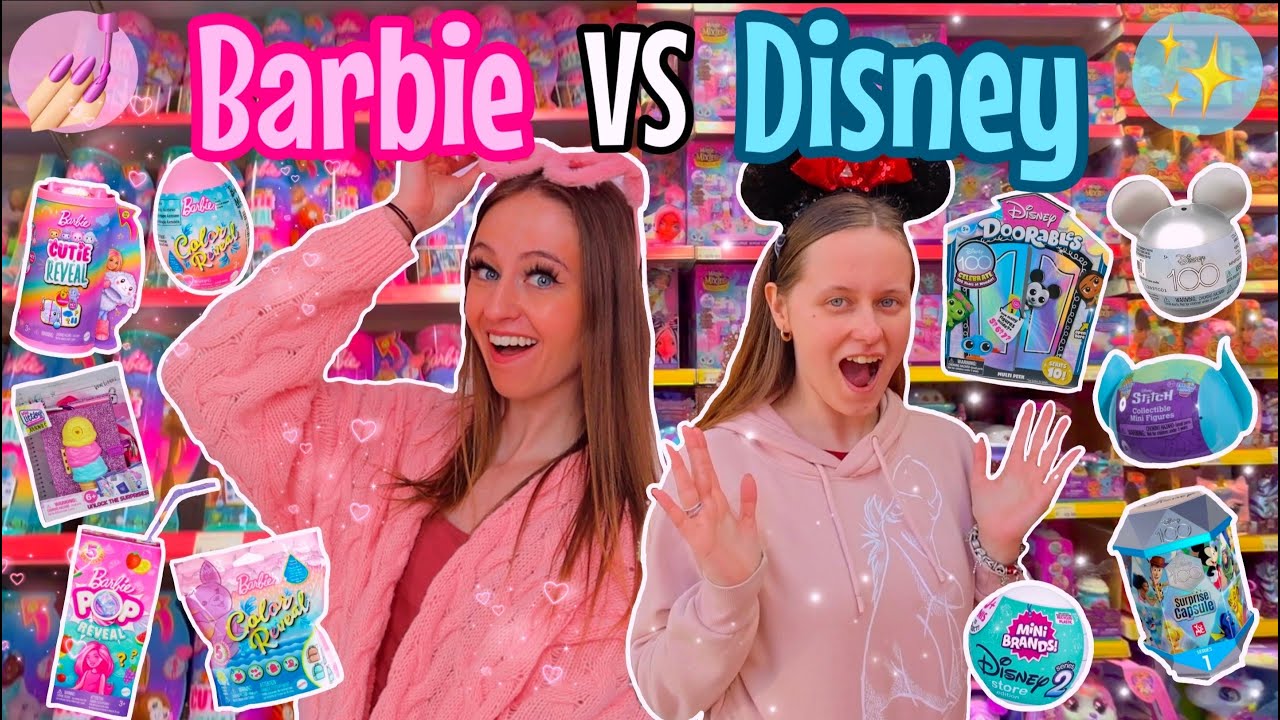 БАРБИ💅🏻🎀 ПРОТИВ ДИСНЕЙ✨🏰 ТАЙНЫЙ ЧЕЛЛЕНДЖ ПО ПОКУПКЕ ИГРУШЕК *С МОЕЙ САМОЙ БОЛЬШОЙ ПОКЛОННИЦЕЙ!!* ...