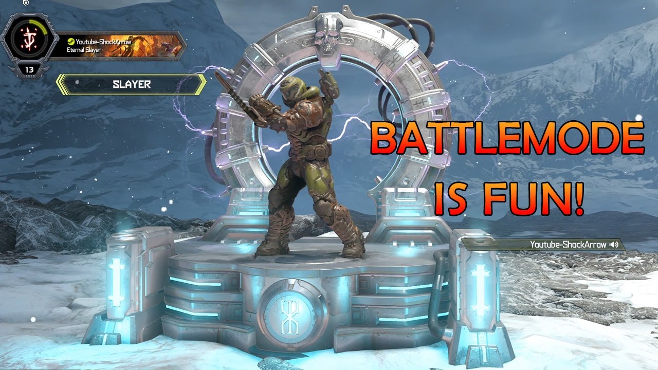SLAYER BATTLEMODE GAMEPLAY !- Doom Eternal PvP against Pain Elemental and Mancubus
