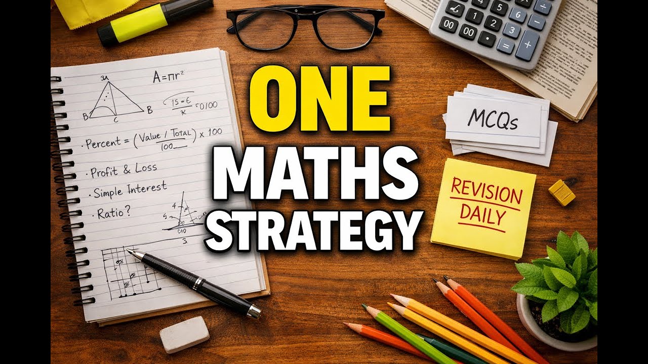 ONE Maths Strategy for JKSSB, SSC, Banking & SBI Exams | Start from Zero