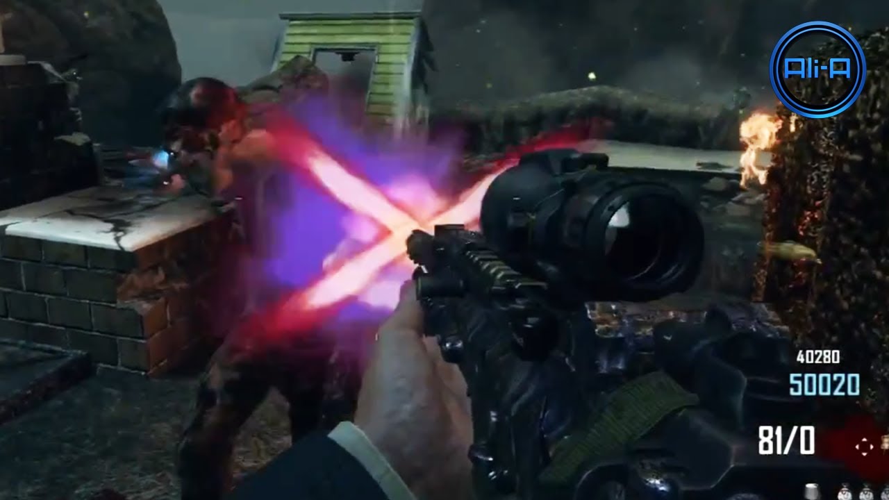 BLACK OPS 2 Nuketown Zombies Gameplay! - Pack A Punch & Perks! Call of Duty Zombie Nuketown