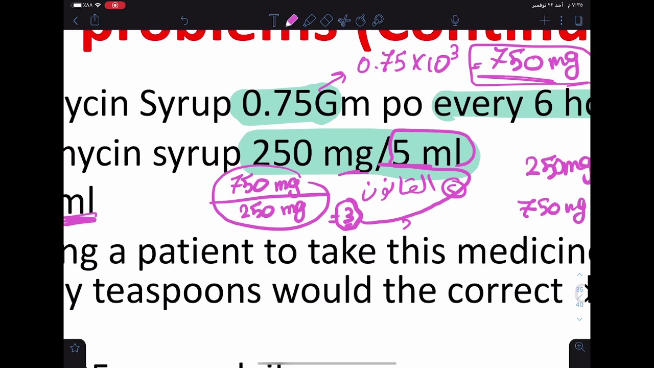 Calculation of Doses