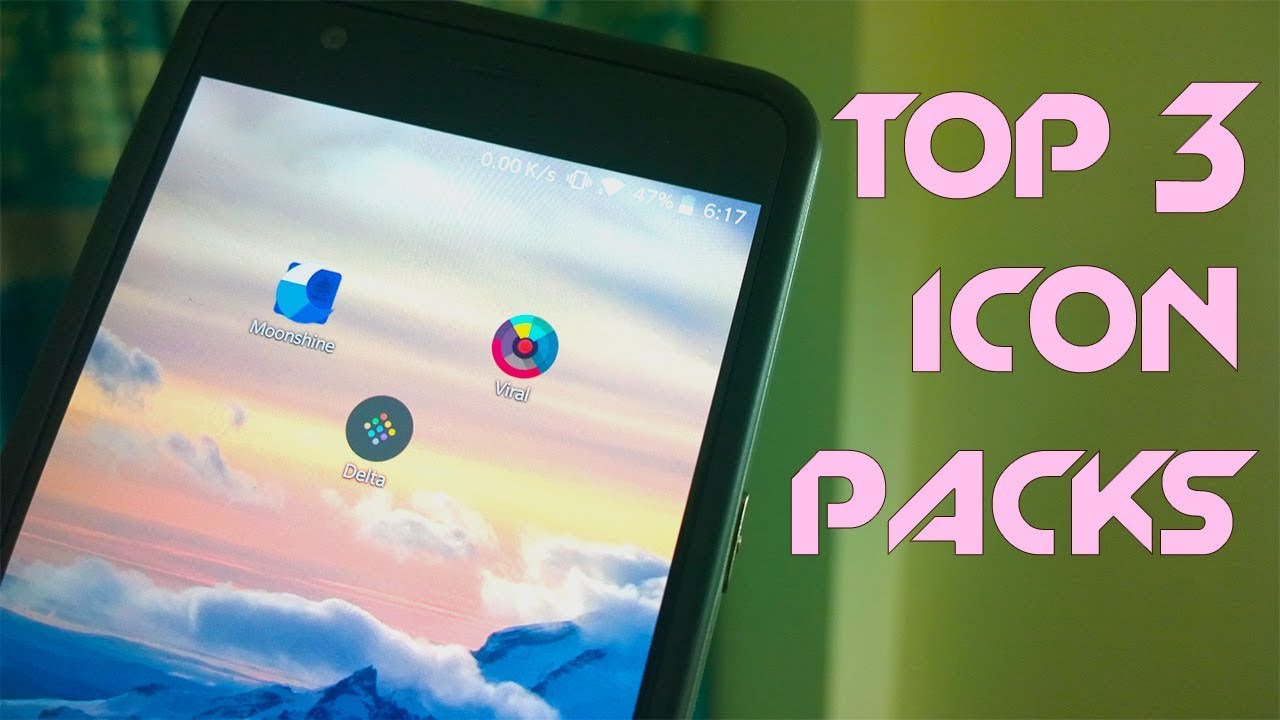 Top 3 icon packs you should use in 2019