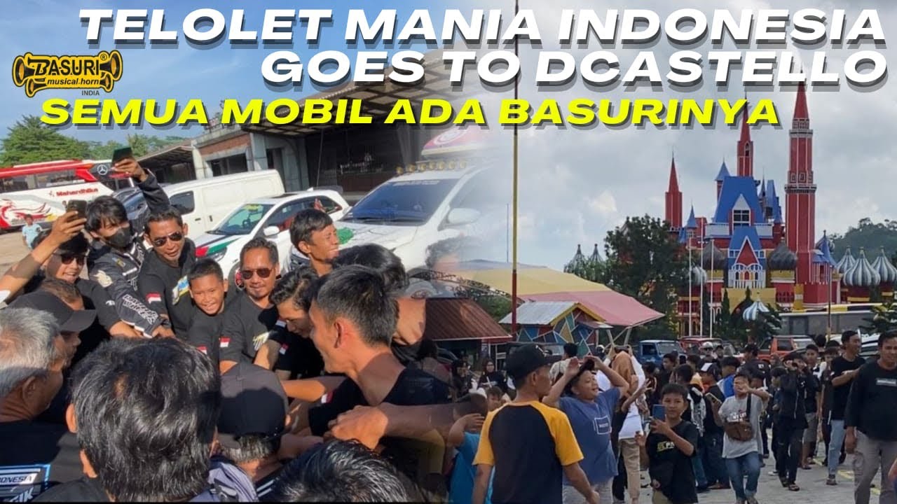 KESERUAN ACARA TELOLET MANIA INDONESIA DI D’CASTELLO SUBANG😱❗️FULL BASURI TANPA BERHENTI😣