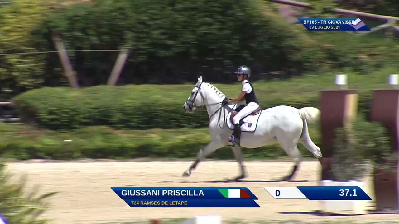 🥇 CAMPIONATI ITALIANI PONY 2021 - Ramses De L’Etape CAT. 105 - FINALE  prima manche