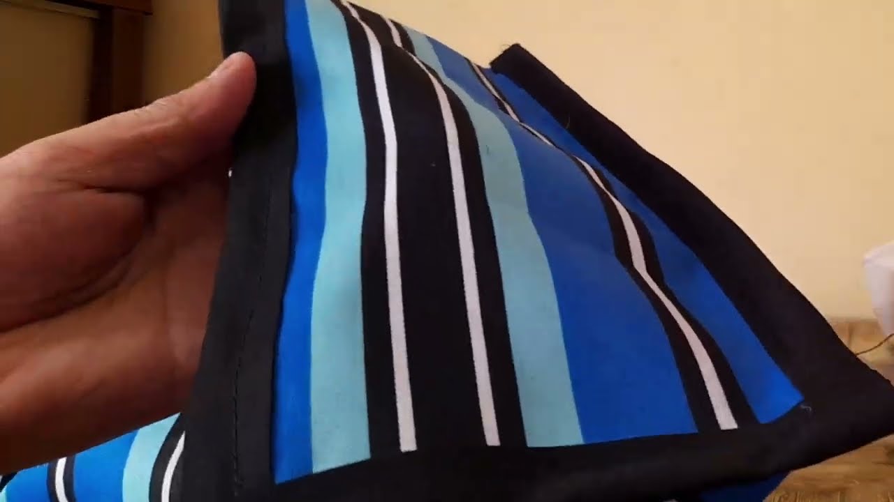 بمتر واحد من قماش الباش تعملي مشروع مربح💯 وتصنعي صيكان للتسوق 🛍 بطريقة جد سهلة✅👍