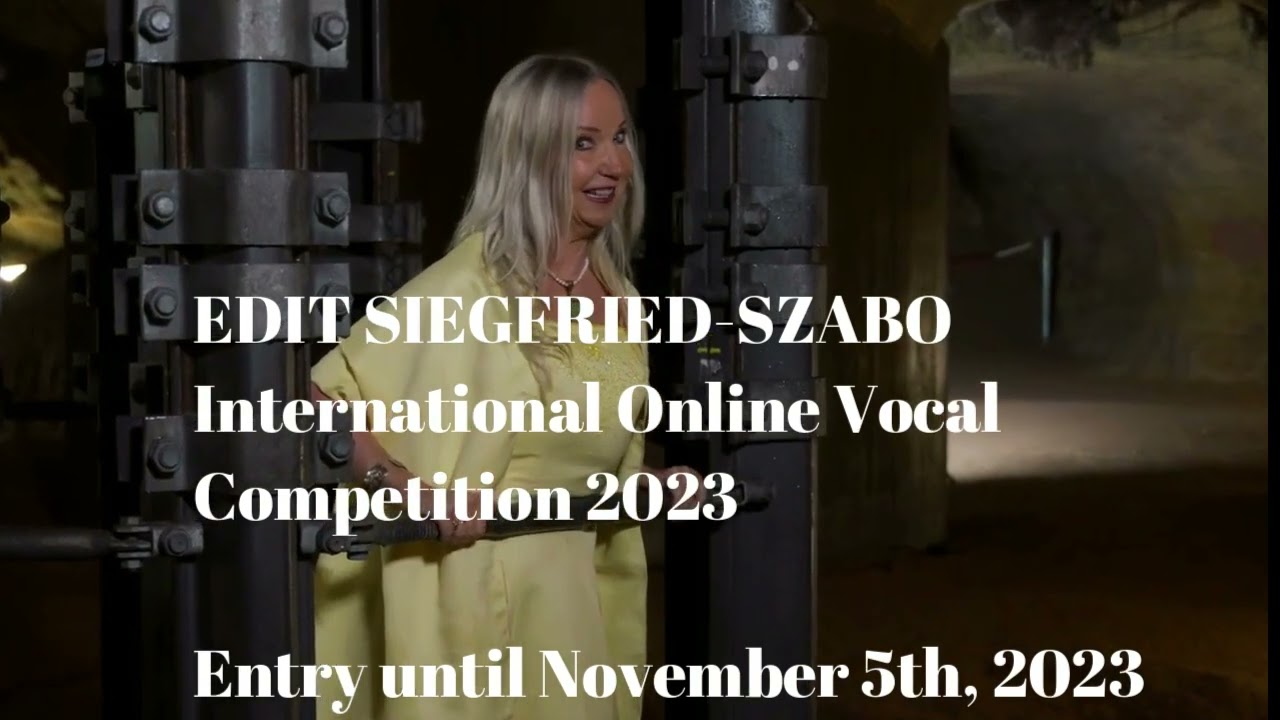 EDIT SIEGFRIED-SZABO 国際ヴォーカルコンテスト 2023