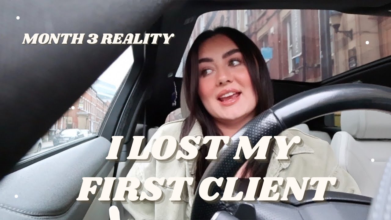 I LOST MY FIRST CLIENT - what I'm learning about the reality of entrepreneurship...
