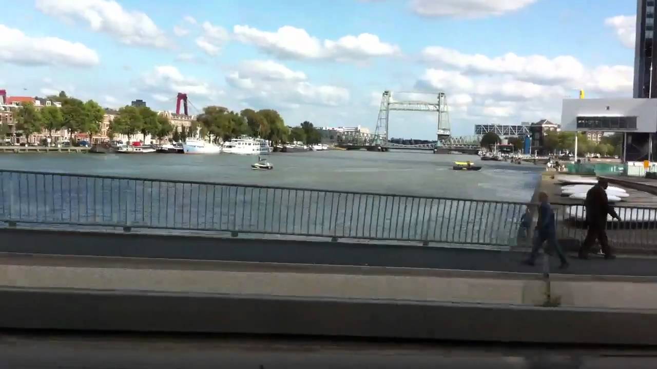 Erasmus bridge in Rotterdam