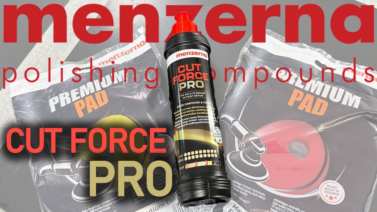 NOWOŚĆ MENZERNA CUT FORCE PRO ! #detailing #menzerna #polishing