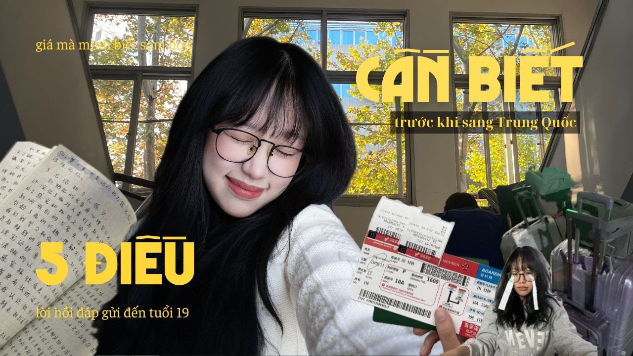 5 điều cần biết trước khi đi du học⋆ 𐙚 ̊. | Du học Trung Quốc