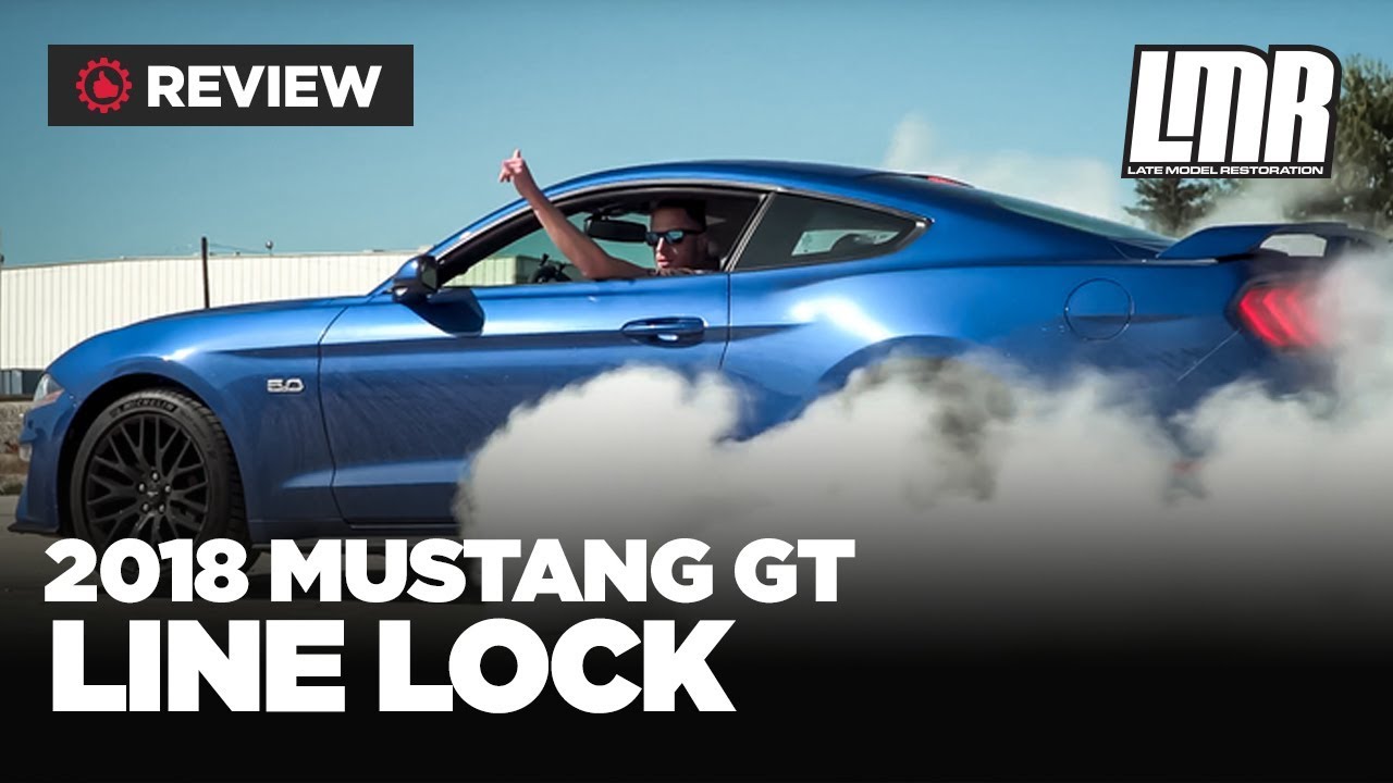 2018 Mustang GT Performance Pack Line Lock Burnout - LMR.com