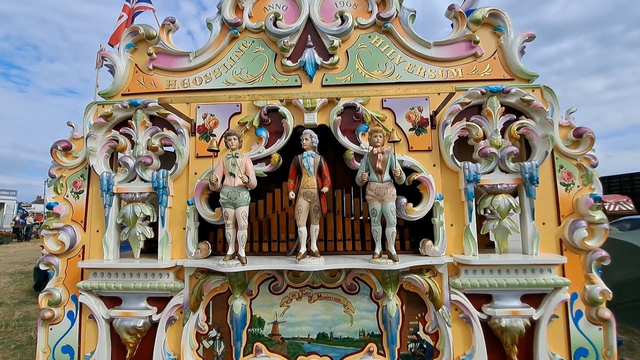 48 key H. Gossling Draaiorgel "De Twee Musketiers" - Haddenham 2024