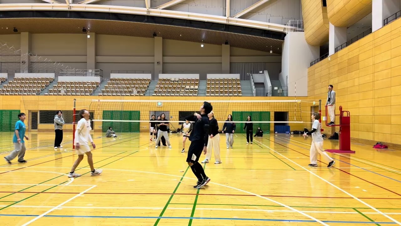 SPIKE×FAMILY VS もえ 1セット目