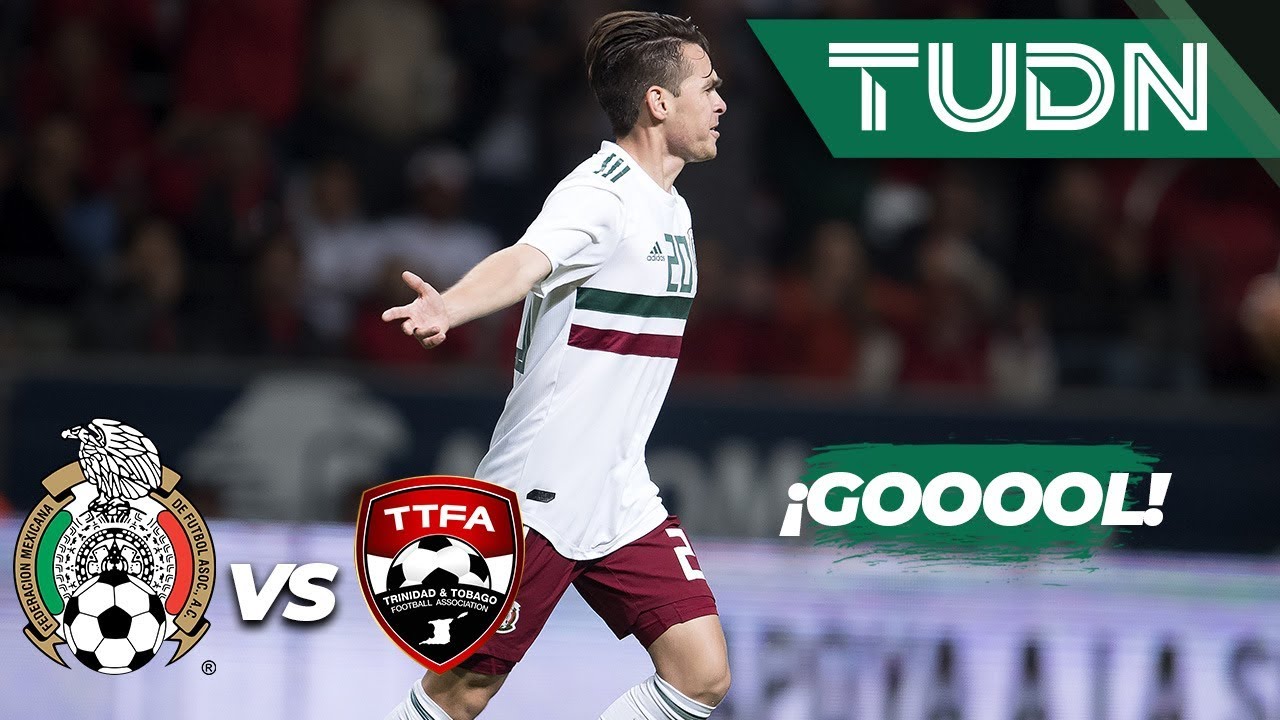 &iexcl;Fest&iacute;n de Jes&uacute;s Angulo | Mexico 2 - 0 Trinidad and Tobago | Amistosos - Internacional | TUDN