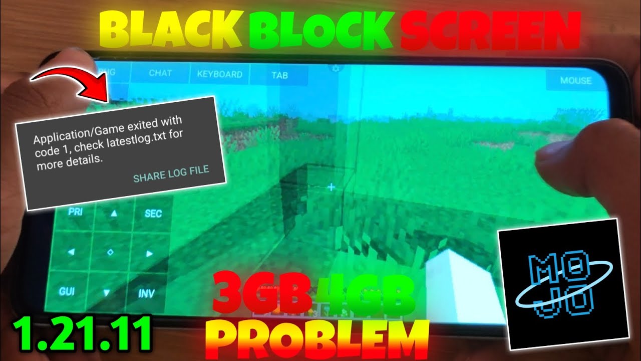 Mojo Launcher Black Screen Fix 😱 | 1.21.11 Crash Fix | 3GB/4GB RAM (100% Working)