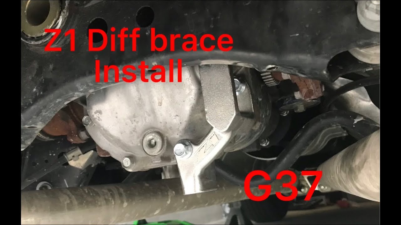 Z1 Diff brace install