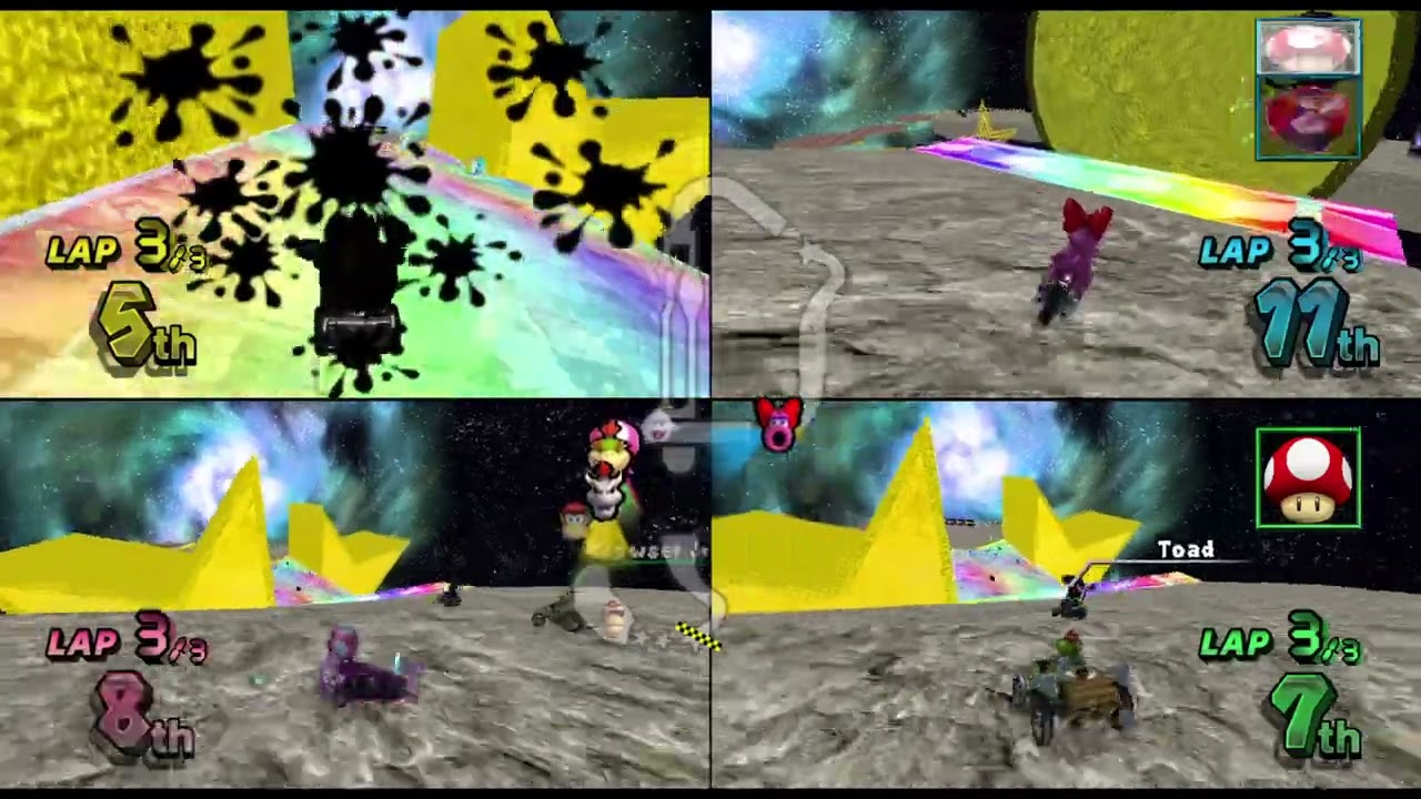 Mario Kart Wii Custom Tracks ✦ 4 Players 