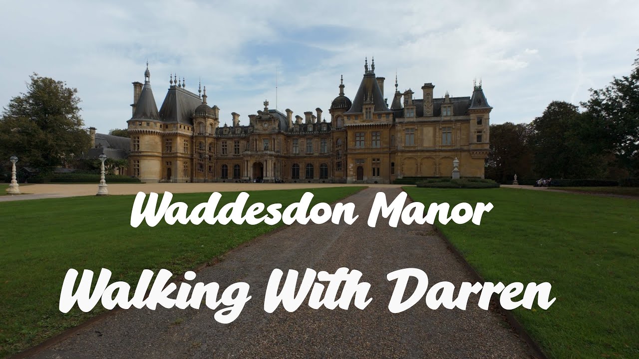 Walk around Waddesdon Manor in 4k