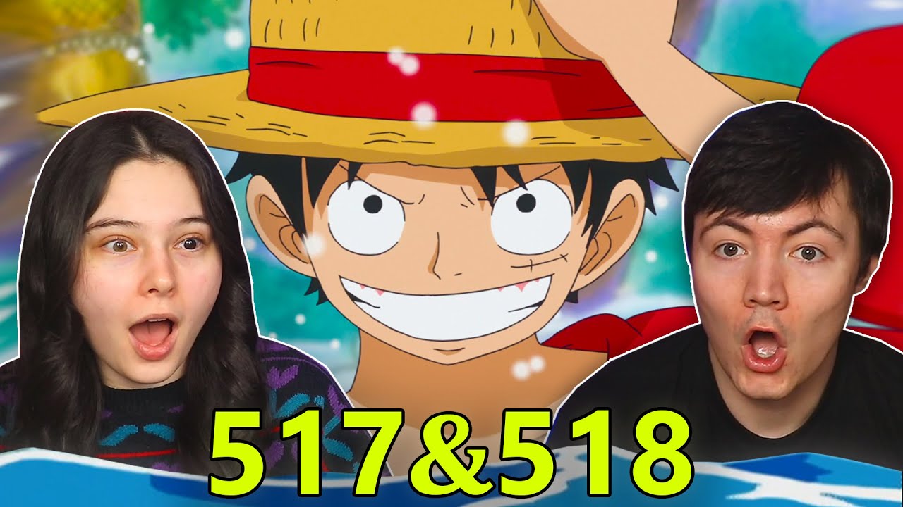 2 YEAR TIMESKIP!!! LETS GO! 👒 One Piece Ep 517 & 518 REACTION & REVIEW