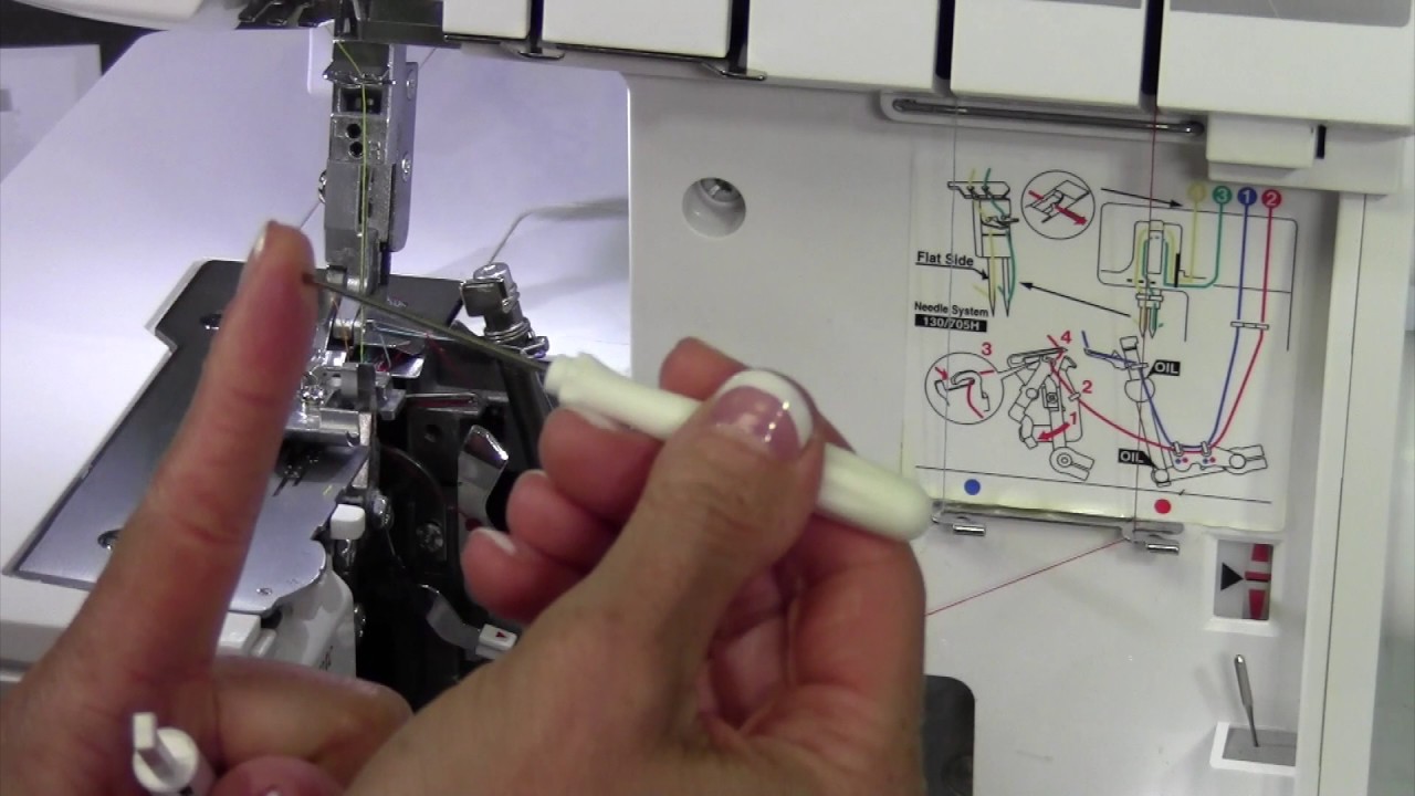 Bernina L450 15 Changing Needles