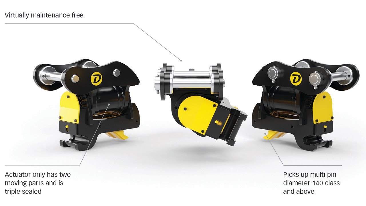 Triple Safety with the Doherty D-Lock Coupler Range