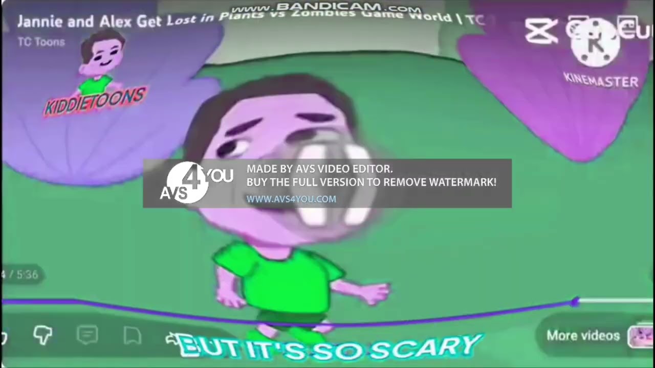 Preview 1280 TC Toons Alex Running Away AVS Effects