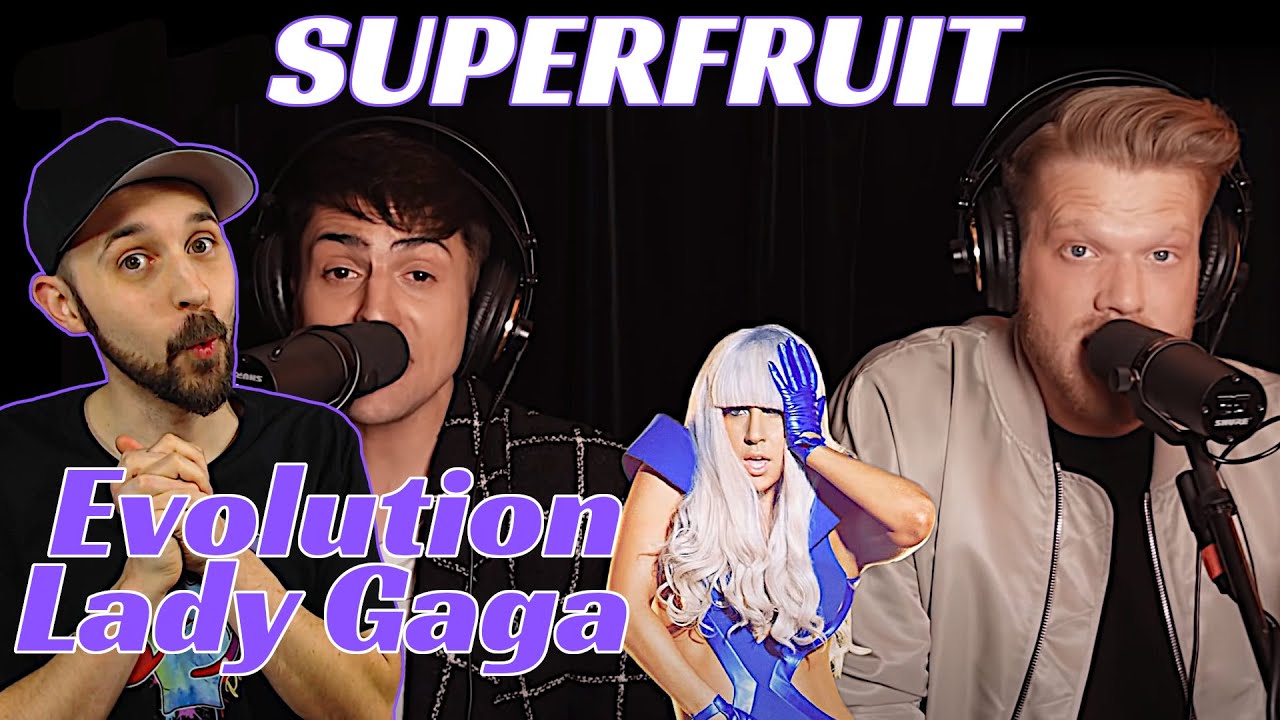 REACTION to Superfruit Evolution of Lady Gaga! GAGA + PTX = OMG!