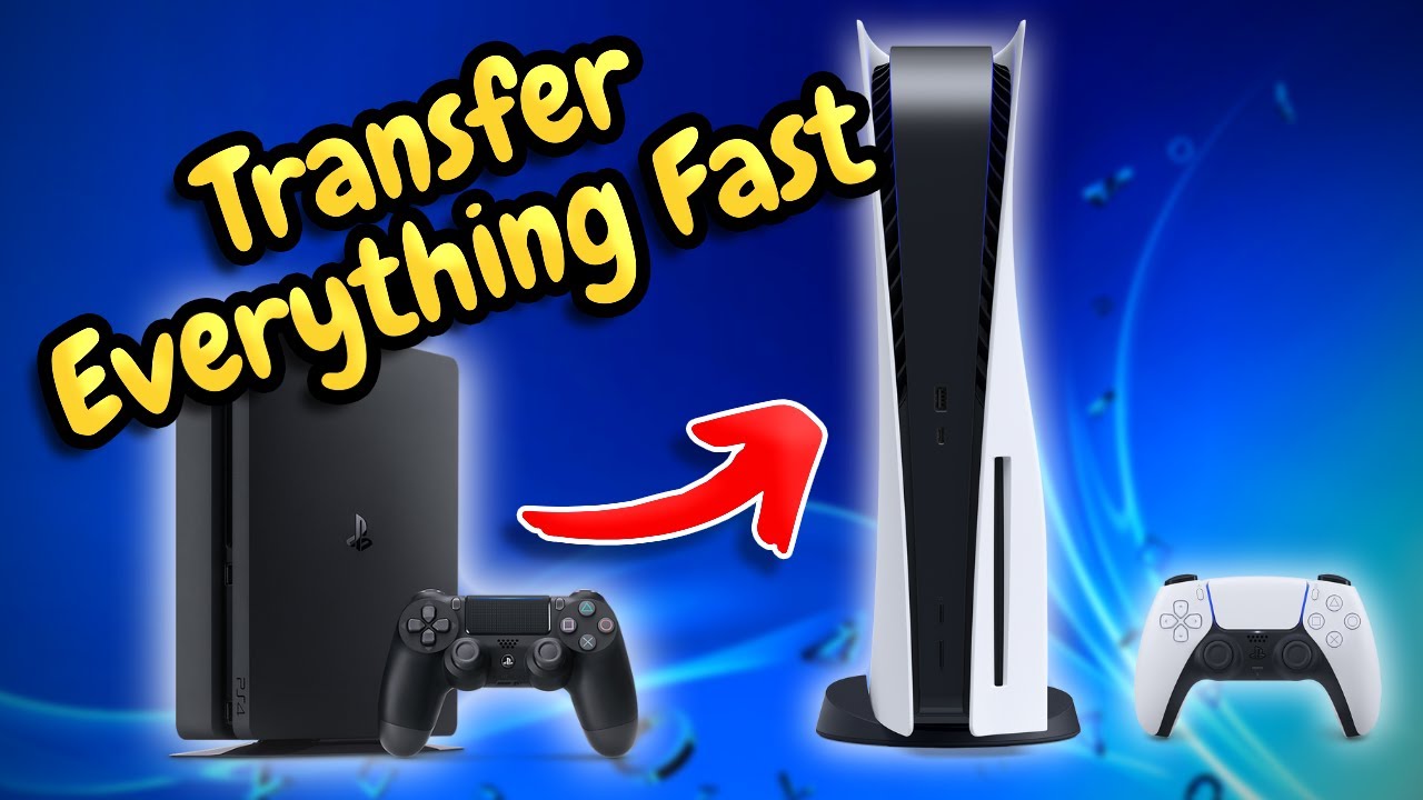 Как перенести ВСЕ ДАННЫЕ с PS4 на PS5 (игры, сохранения, DLC, трофеи)