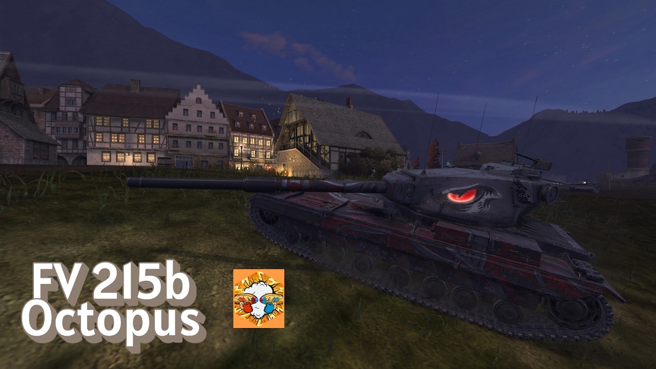 Escaramuza. FV215b Octopus. WoT Blitz
