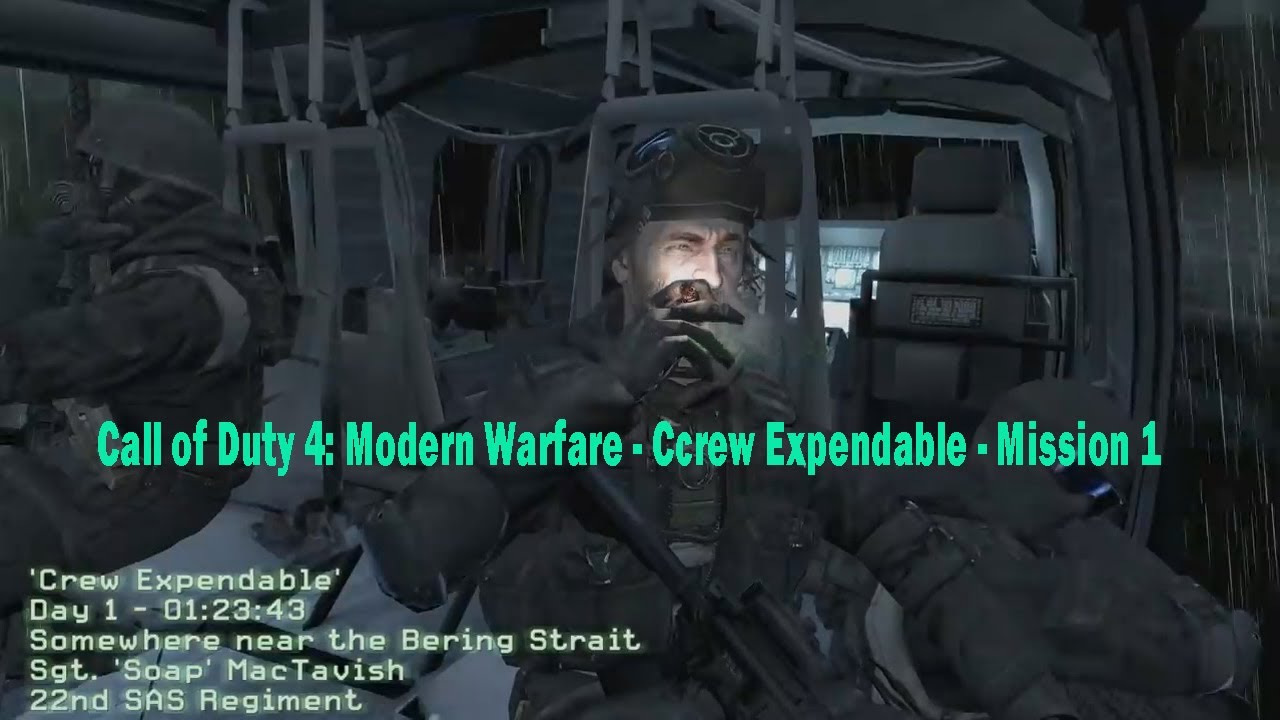 Call of Duty 4 - Modern Warfare - Crew Expendable - Mission 1