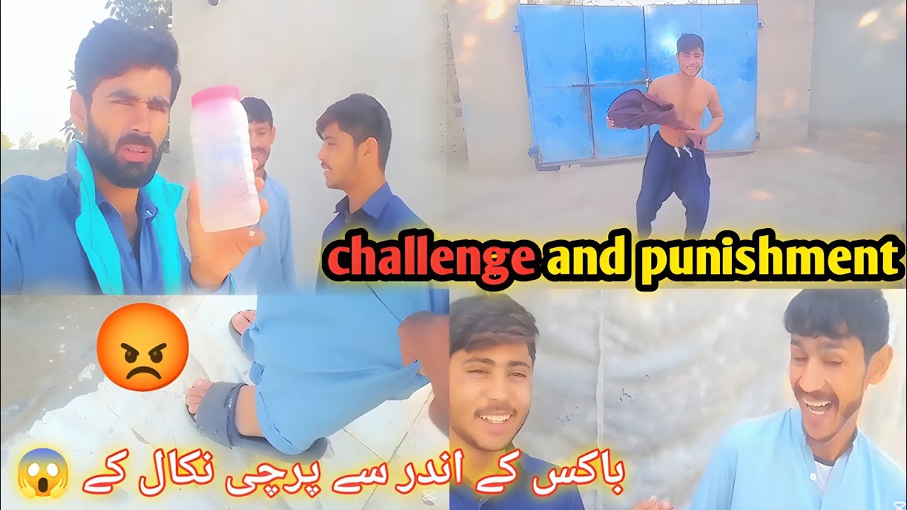 Box mein se parchi nikaalo aur apna naseeb ajmal, challenge kuch bhi ho Sakta hai😱