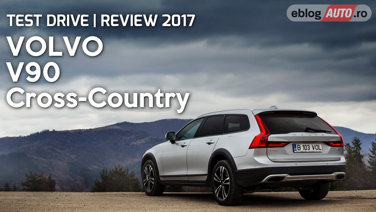 VOLVO V90 CROSS-COUNTRY | 2017 REVIEW | TEST DRIVE eblogAUTO