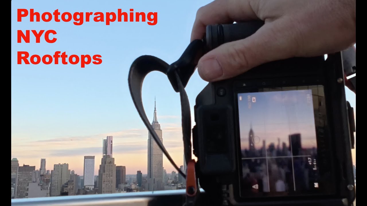 NYC  cityscape Rooftop Photography Tips