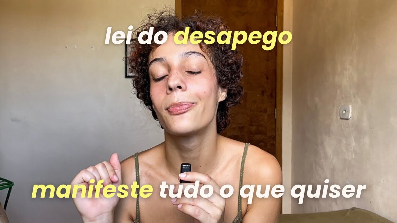 solte o controle e TUDO irá correr atrás de você