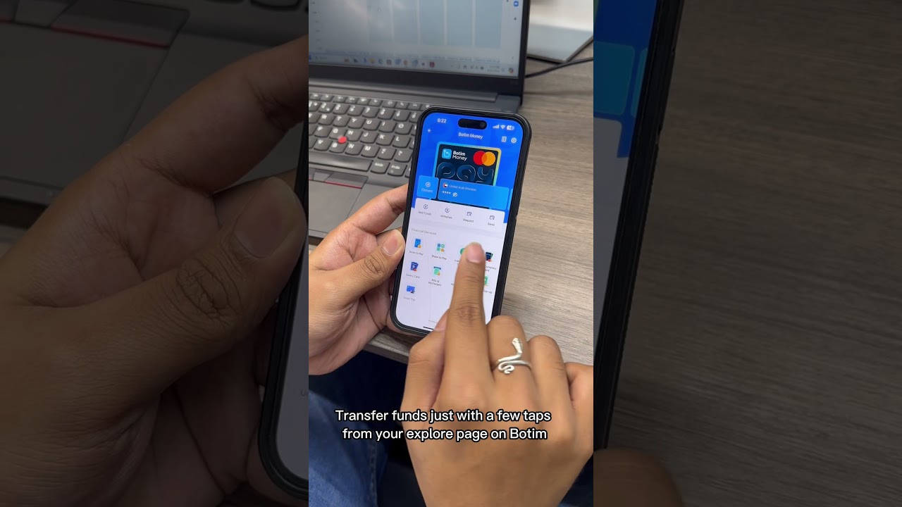Transfer as easy as sending a text!Our rates at Botim are better 💙