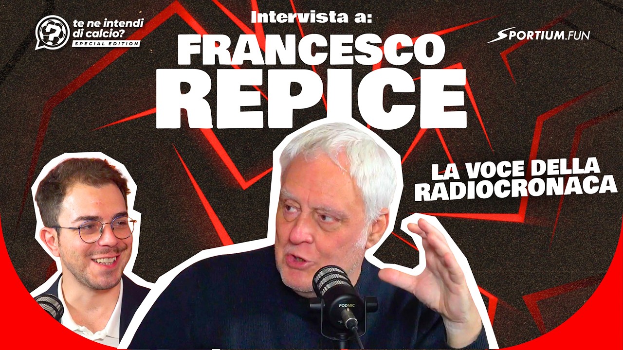 REPICE COME NON L'AVETE MAI SENTITO 🎙️ DALLA ROMA A TOTTI E RIVA: LA STORIA DELLA VOCE DEL CALCIO 🇮🇹