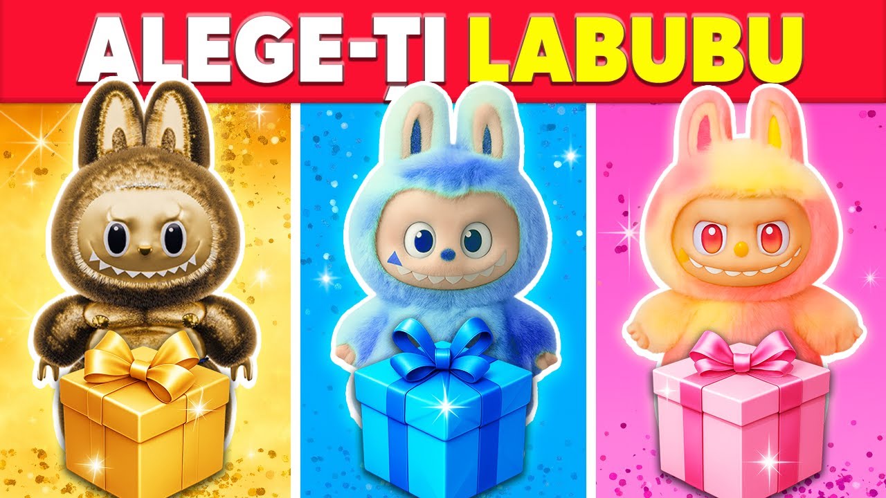 Alege-ți CADOUL! Ediția LABUBU 🎁🐰 Desfacem 40 de Labubu 😍