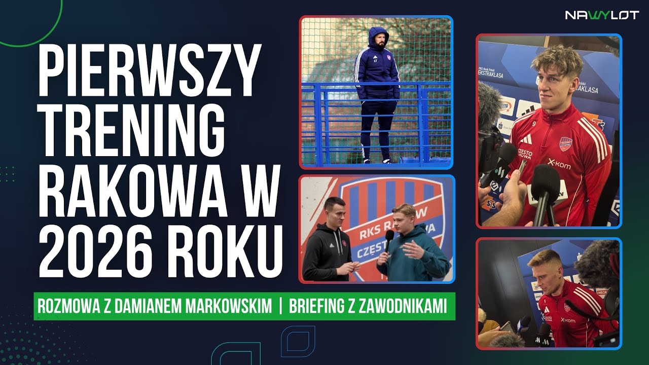 EKSTRAKLASA POWRACA DO TRENINGÓW! JAK ZAPREZENTUJE SIĘ RAKÓW W NAJBLIŻSZYM CZASIE?