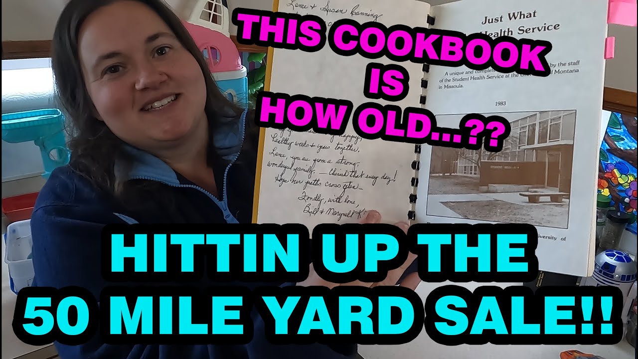 50 Mile Yard Sale in Missoula, Montana!! Plus VCK Tower Fan Review!