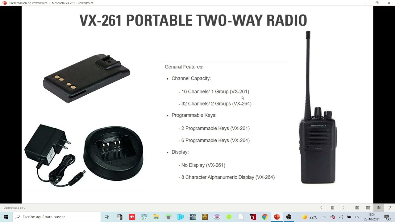 Construcción cable programación Motorola VX 261