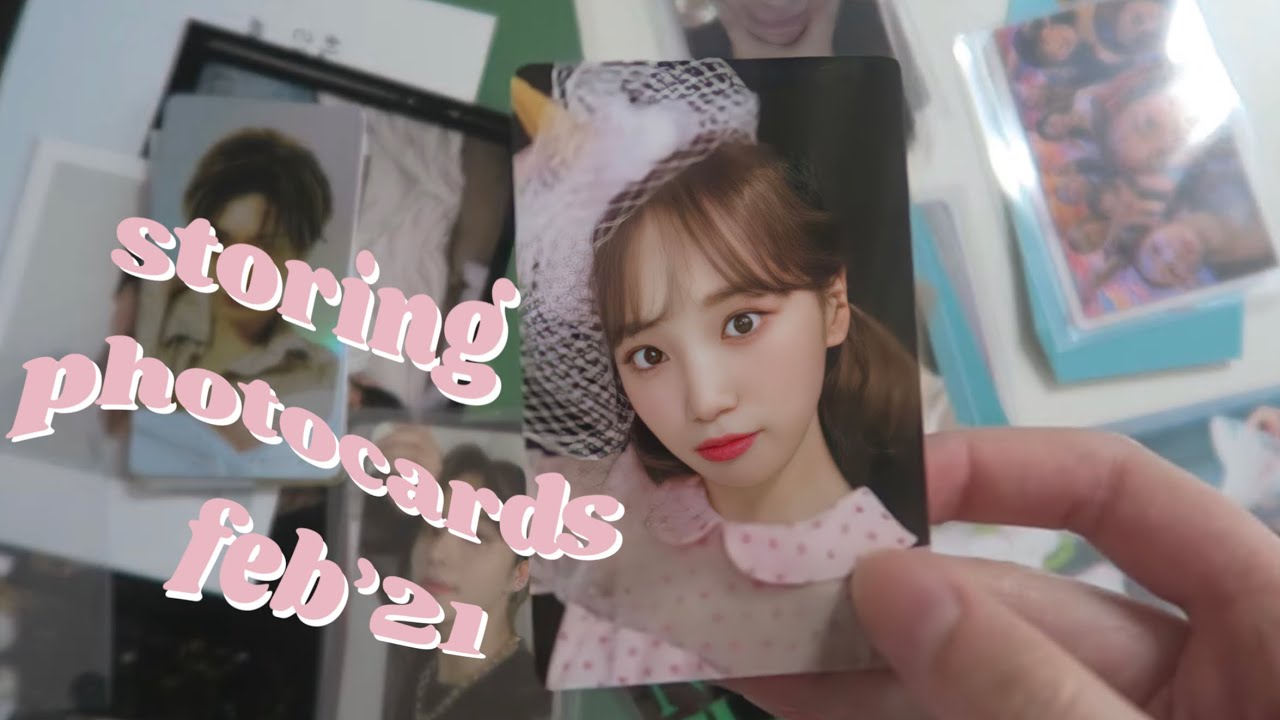 ♡ storing my photocards; feb 2021