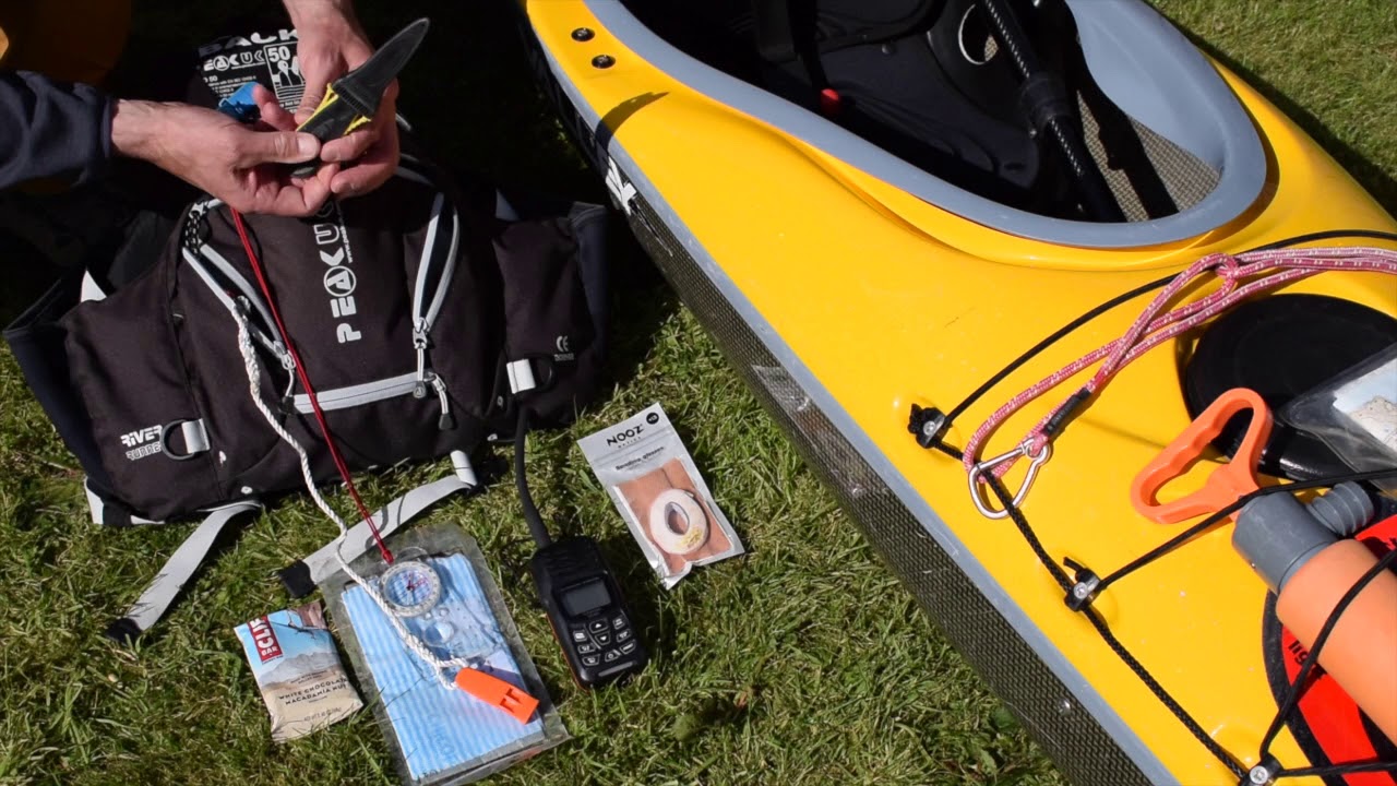 Safety equipment for coaching, leading or guiding on the sea.